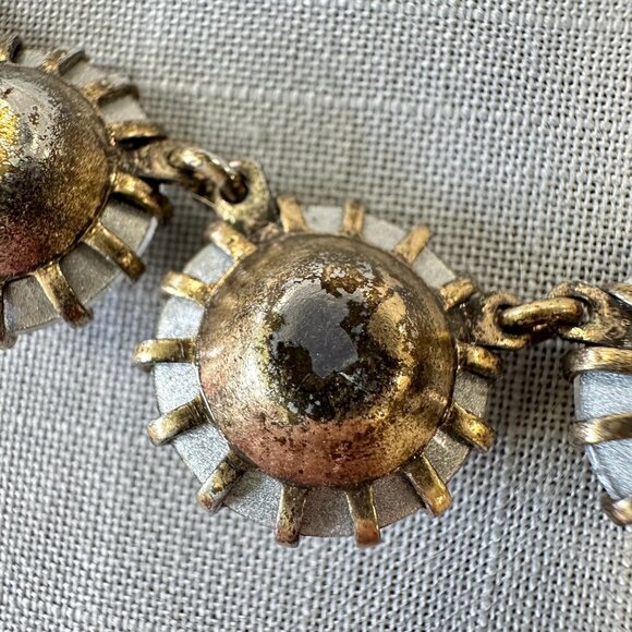 J. Crew Clear Rhinestone Retro Necklace - Picture 10 of 15